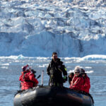 Zodiac driving in the Arctic, 2026